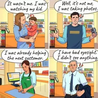 O ladrão indescritível: só um detetive brilhante descobrirá quem roubou a carteira da fotografia