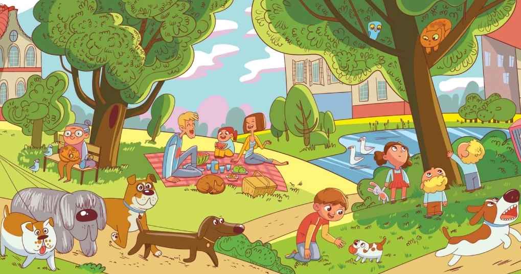 Esta é uma tarefa que só algumas pessoas conseguem fazer: encontrar um leão num parque em 6 segundos