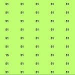 Rebus para quem tem uma visão perfeita: tens de encontrar o número 15 em 9 segundos. Rebus para quem tem uma visão perfeita: tens de encontrar